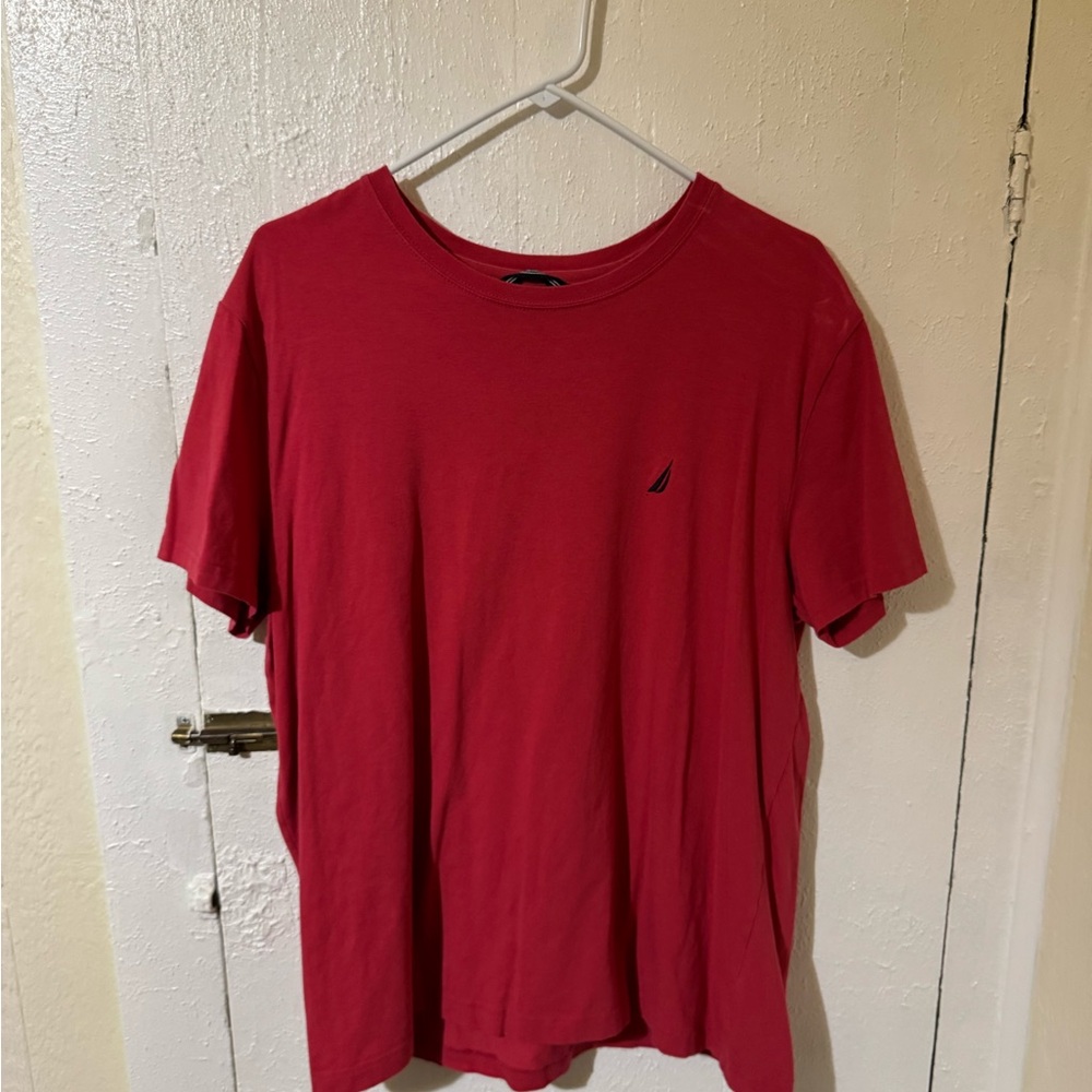 Nautica Men's Classic Red Tee